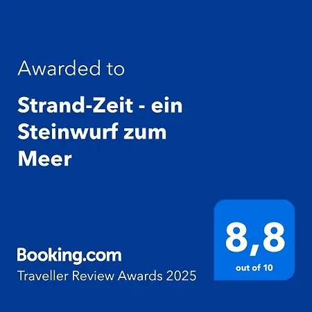 Strand-zeit - Ein Steinwurf Zum Apartment *